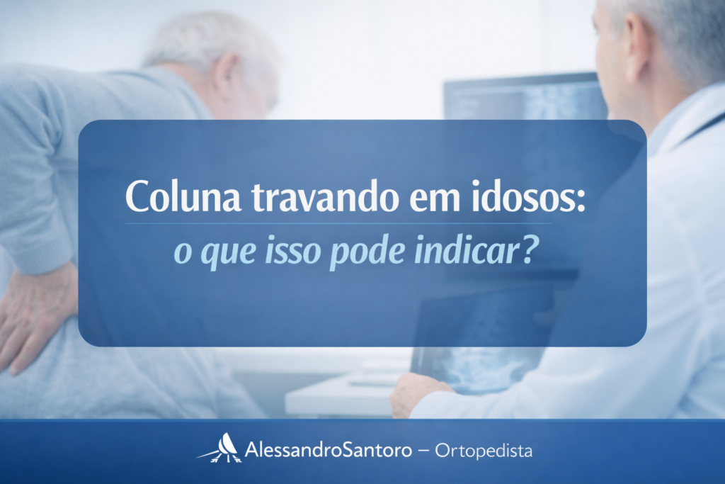 coluna travando